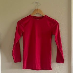 BCG YL Red Compression Long Sleeve